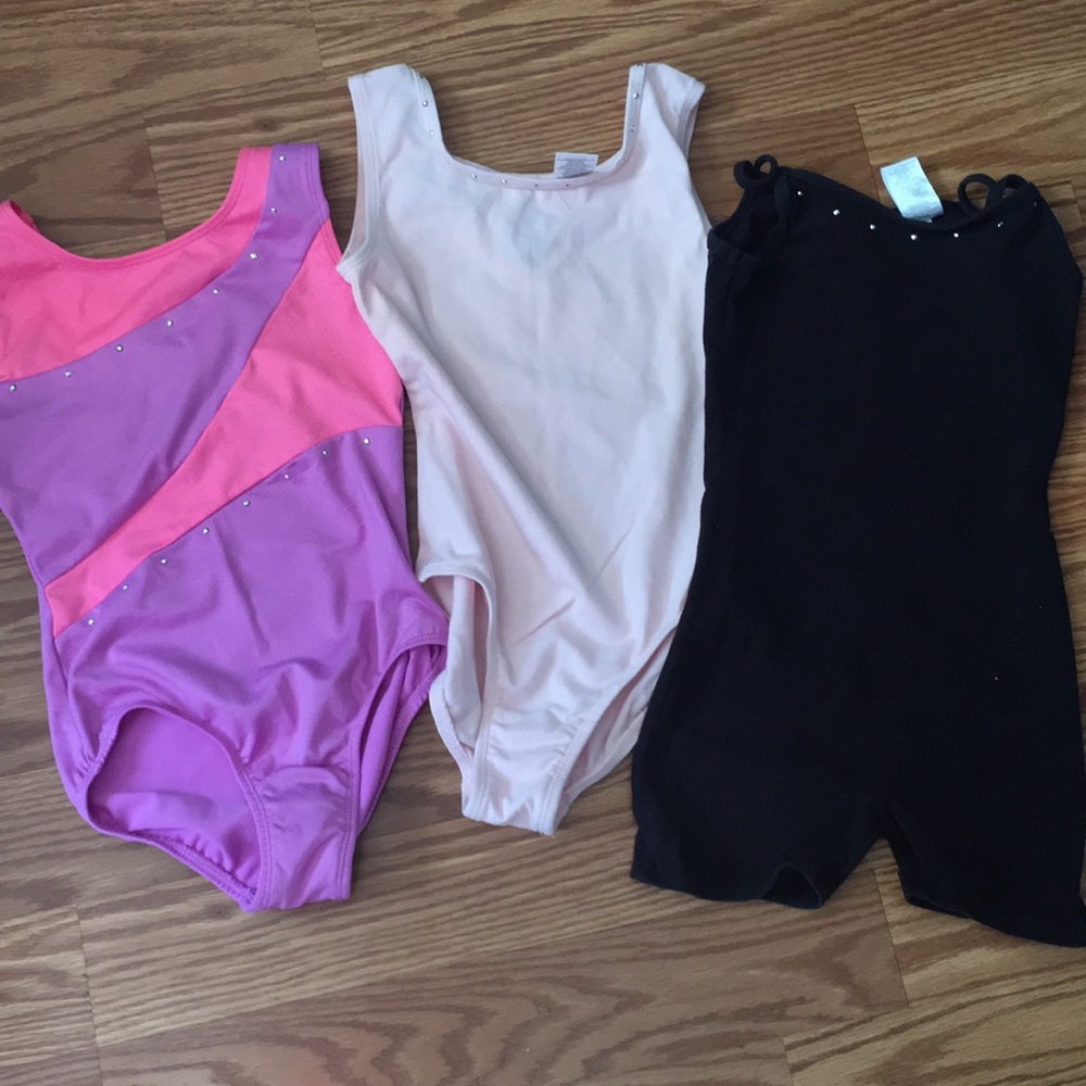 Freestyle gymnastics suits size 6/6X